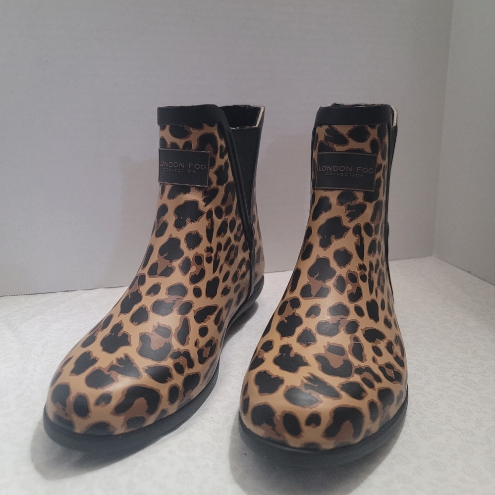 Cheetah Rain Boots
